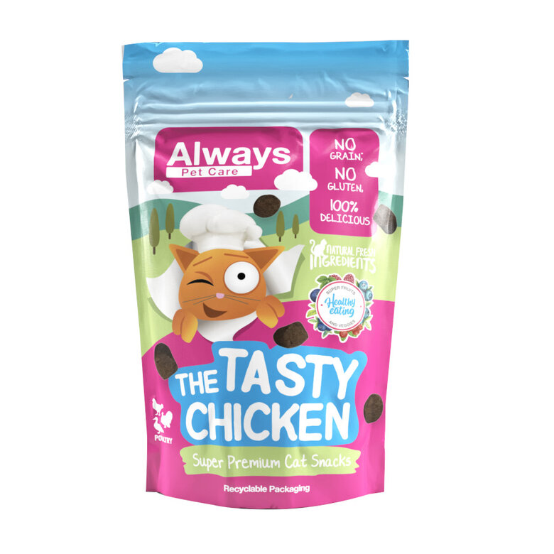 Always Snacks The Tasty Chicken para gatos, , large image number null